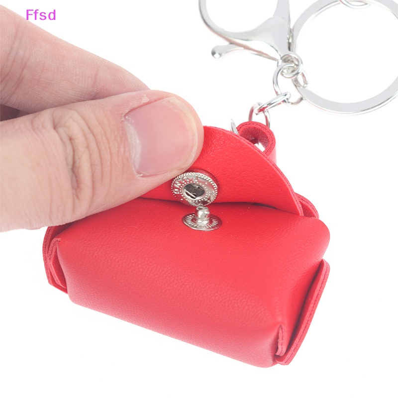 {Ffsd} Ví Đựng Tiền Xu Bằng Da Mềm Có Móc Khóa Thủ Môn Dễ Thương Cho Nữ * Bán Chạy