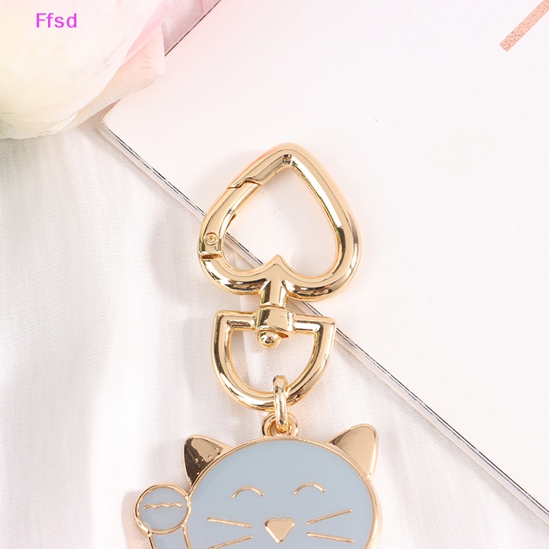 {Ffsd} Dây Xích Thay Thế Cho Túi Xách Hình Mèo Tráng Men Dễ Thương