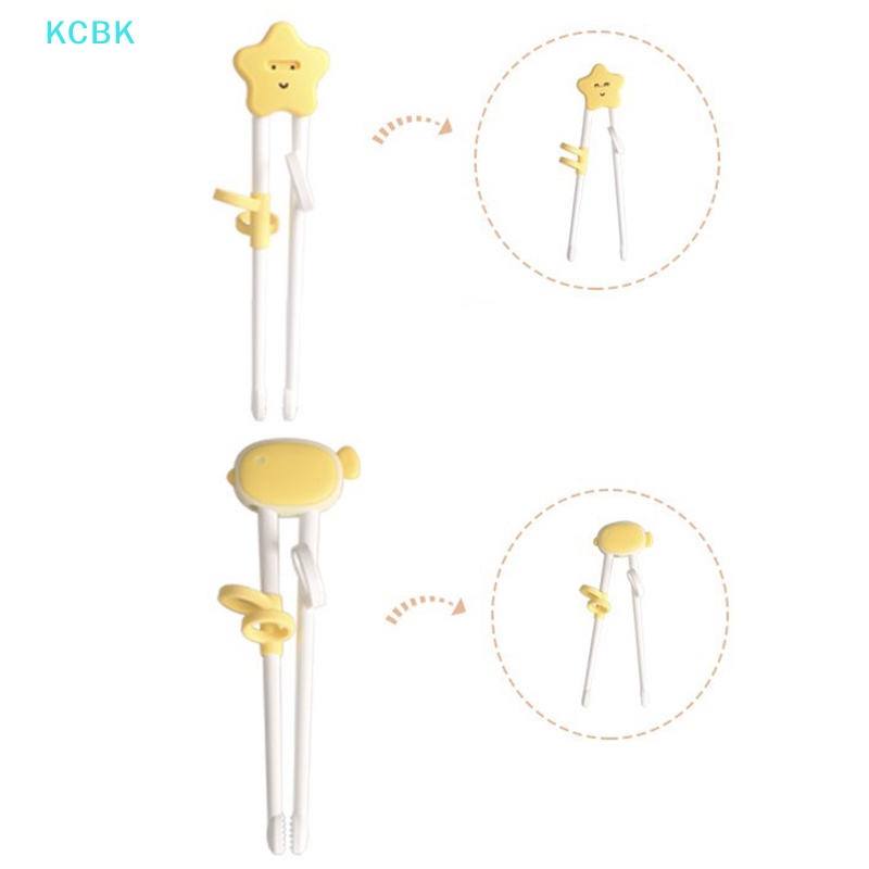 1 Cặp Đũa Silicone Tập Ăn Cho Bé