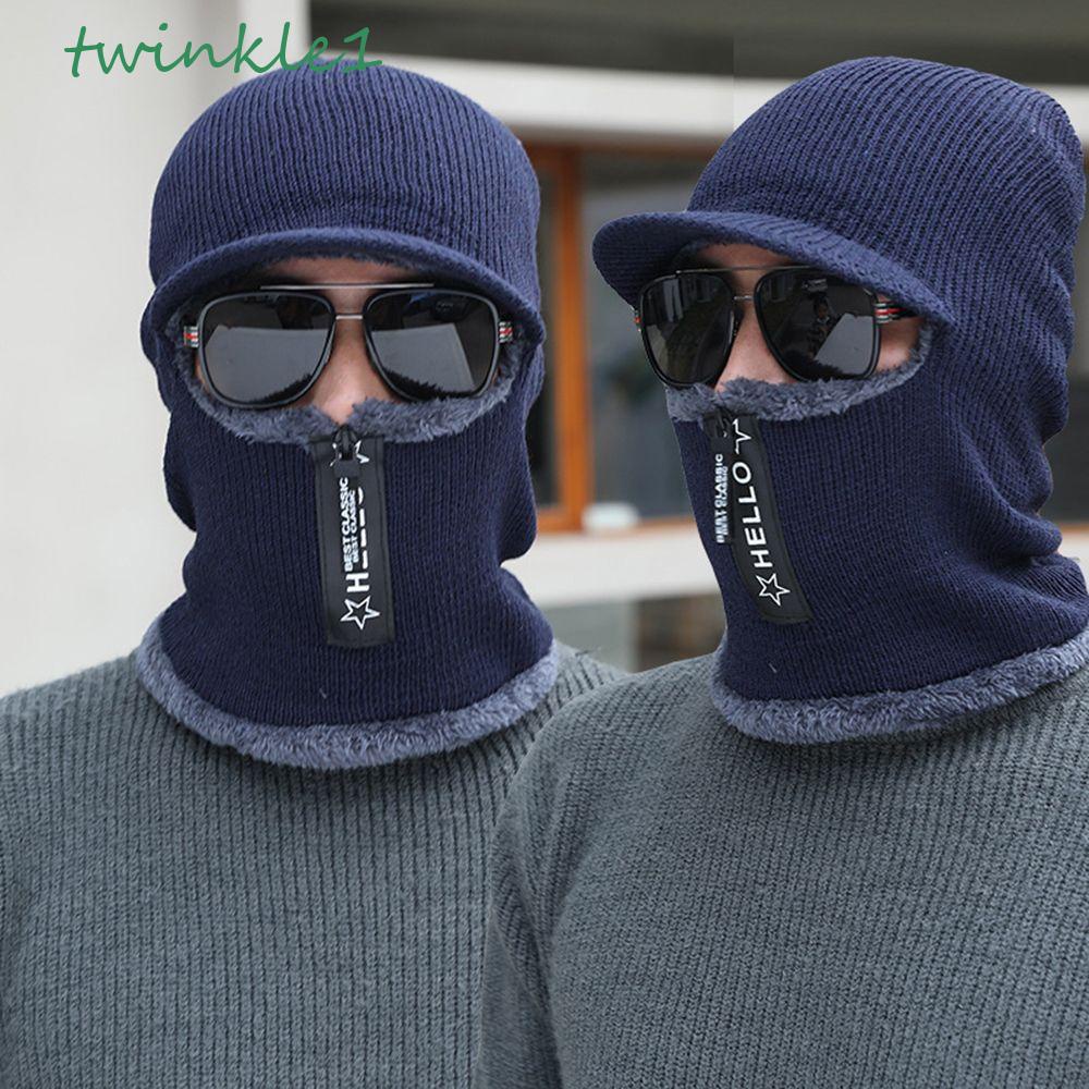 Mũ Trùm Đầu Giữ Ấm Chống Gió Màu Sắc Đơn Giản