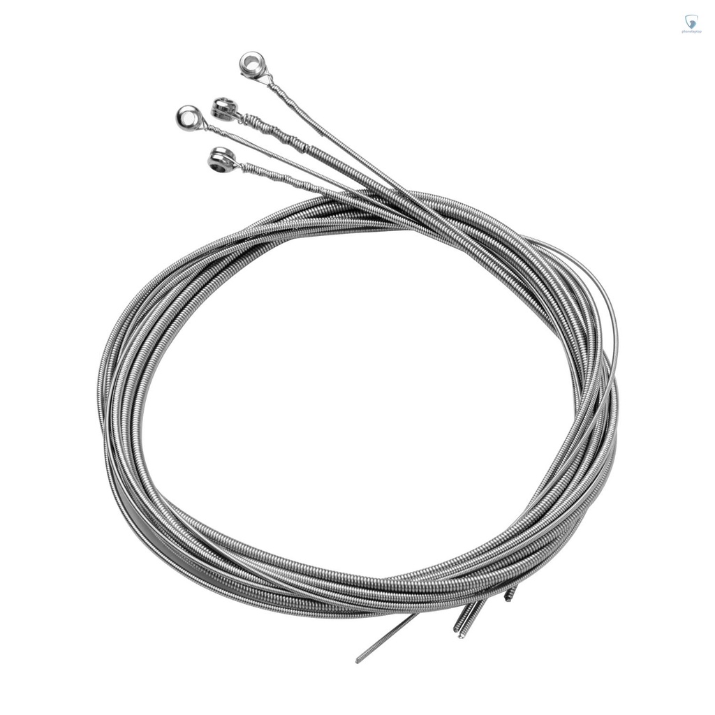 Bộ 4 Dây Đàn Bằng Hợp Kim Niken Hình Lục Giác Chống Ăn Mòn (. 045-.100)