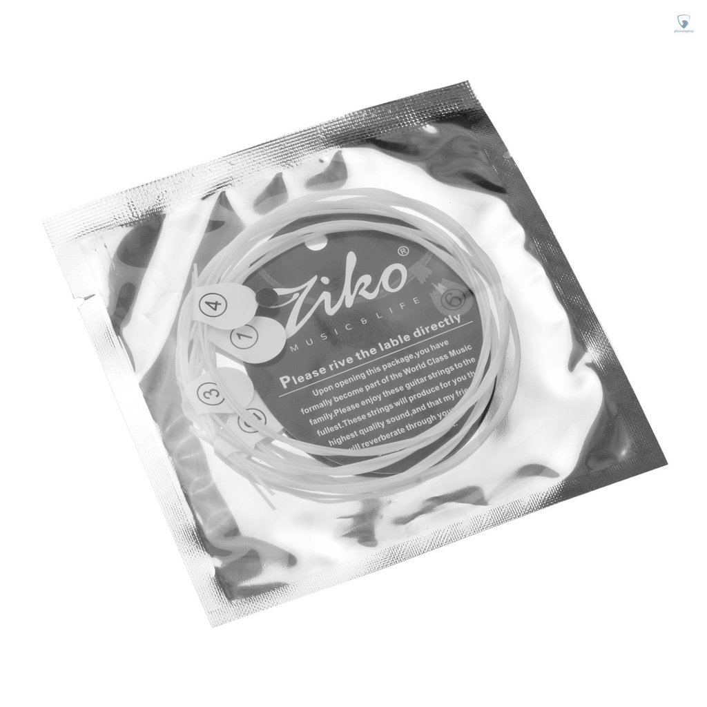 Bộ Dây Đàn Ukulele 4 Dây Bằng Nylon (. 024-.026) Thay Thế Thông Dụng Cho Ukulele Concert 23 Inch