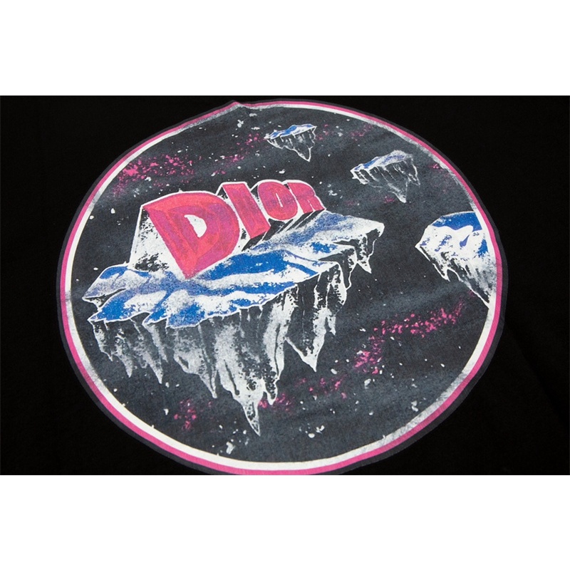 Áo Thun Tay Ngắn In Hình Trái Đất D88io88-TEARS Cho Nam Nữ