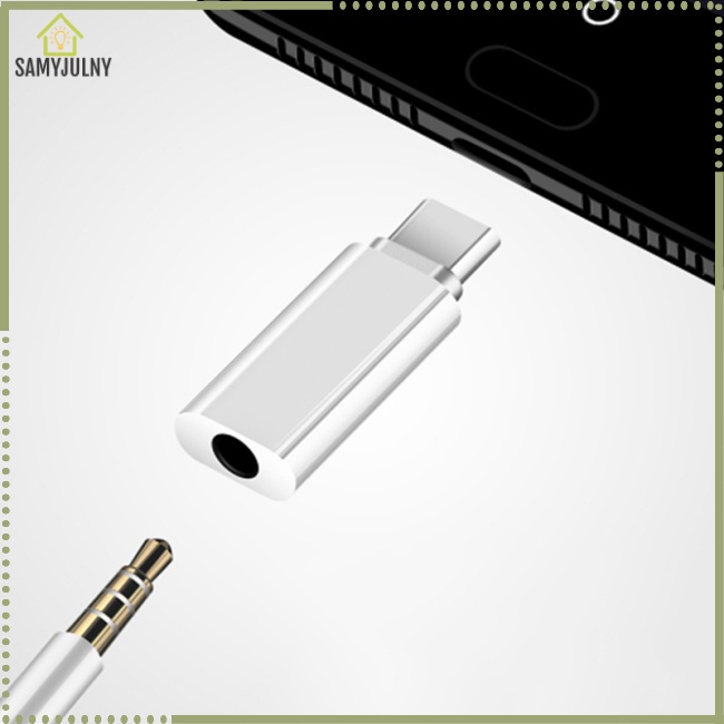 Dây Cáp Chuyển Đổi Tai Nghe Cổng 3.5Mm Sang Type-c Không Gây Tiếng Ồn