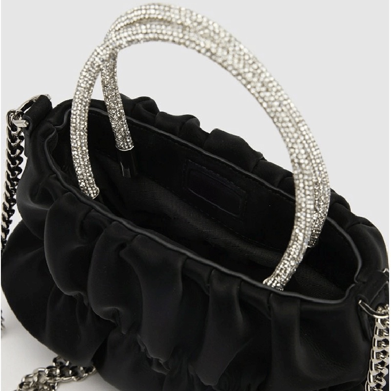 Túi Đeo Chéo Vai Hình Đám Mây Đính Đá Thời Trang Dành Cho Nữ