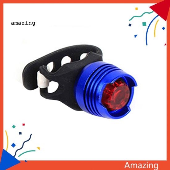 Đèn LED Hậu Cảnh Báo An Toàn 3 Chế Độ Cho Xe Đạp