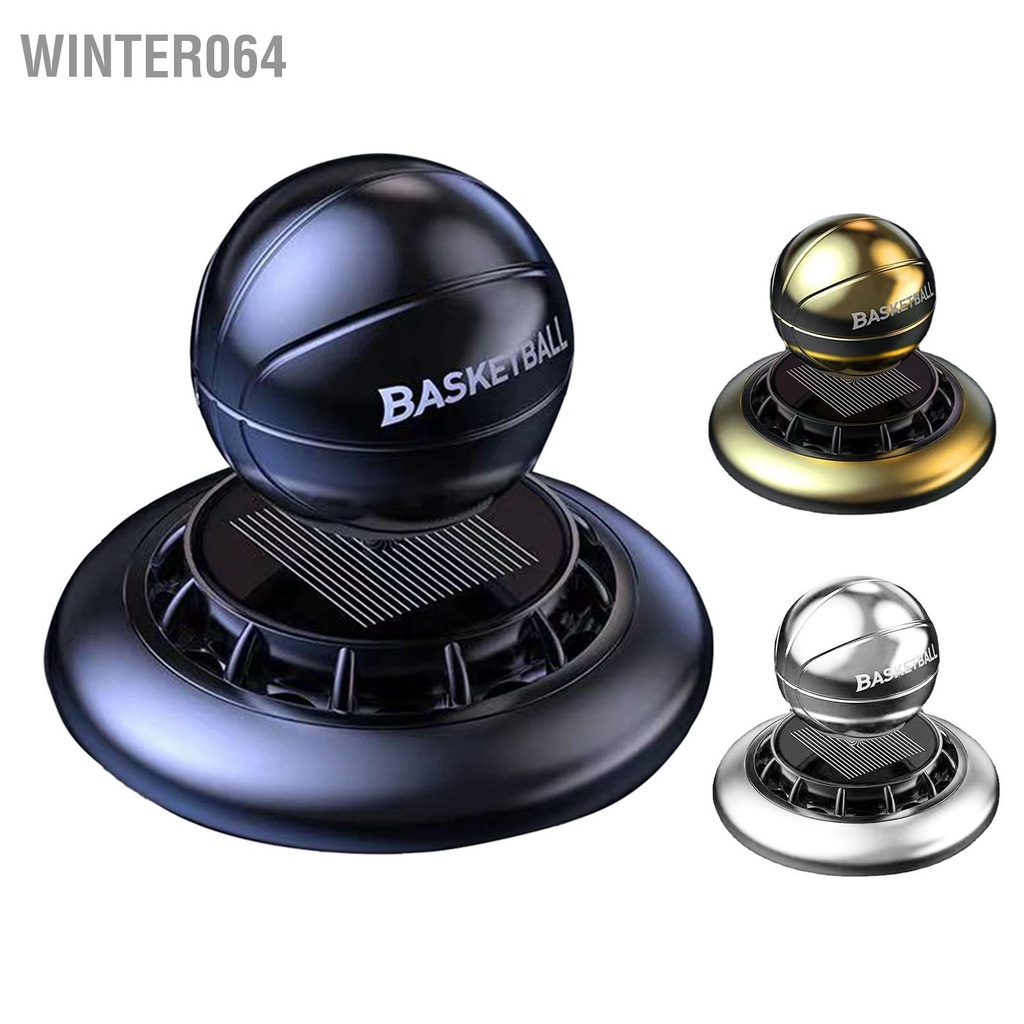Winter064 Máy làm mát năng lượng mặt trời ô tô Tự động xoay bóng đá Hợp kim mạnh Thiết kế thời trang không khí để trí xe