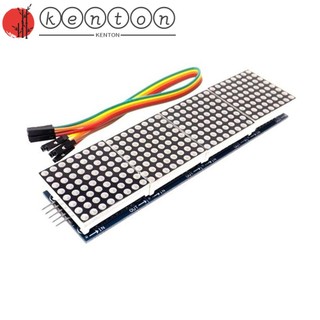 Mô đun ma trận Kenton Max7219 5v Led Matrix Common 8x8 Dot 5p line 4 trong 1