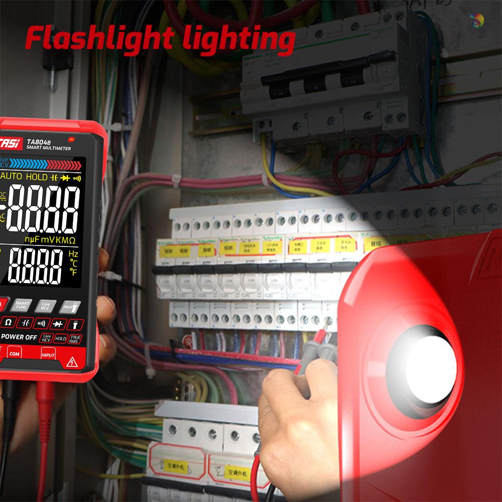 Vạn Năng Kế Kỹ Thuật Số TASI TA804B RMS Siêu Mỏng Thông Minh OHM NCV