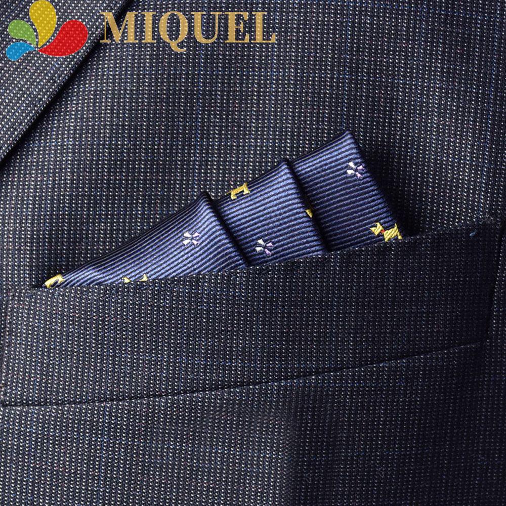 Khăn Tay Cotton Bỏ Túi Họa Tiết Hoa Cổ Điển Cho Nam