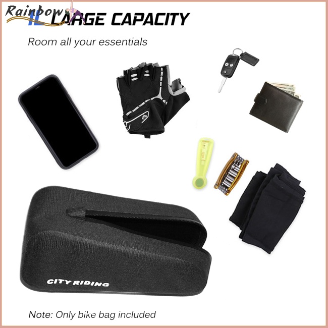 Túi Đựng Đồ Dung Tích 1l Chống Thấm Nước Đa Năng Gắn Khung Xe Đạp