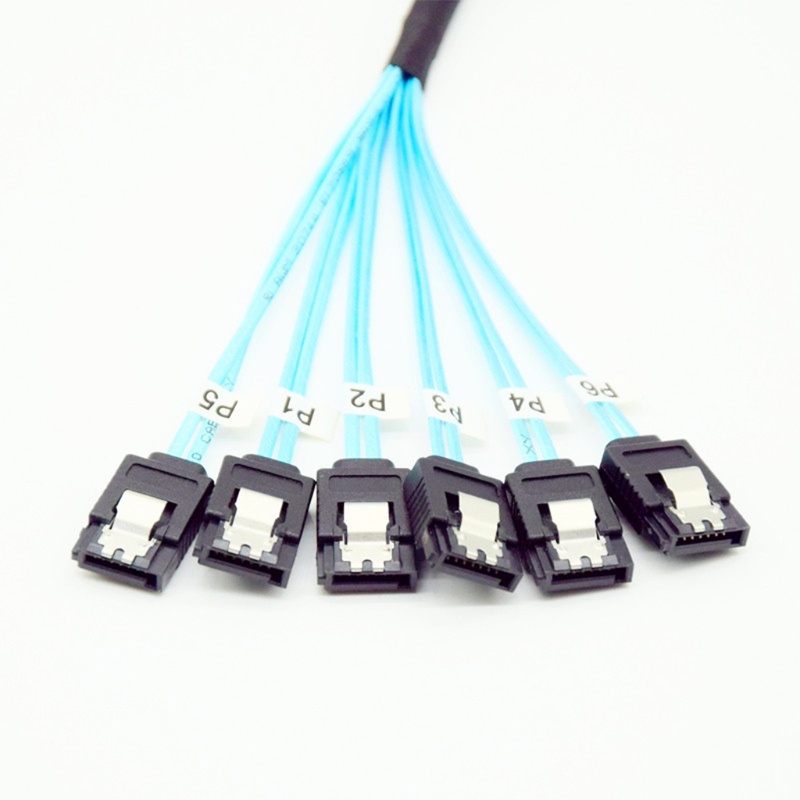 Bộ Dây Cáp Dữ Liệu 7 Pin 4 / 6 Cổng 4 / 6 Thông Dụng Chất Lượng Cao