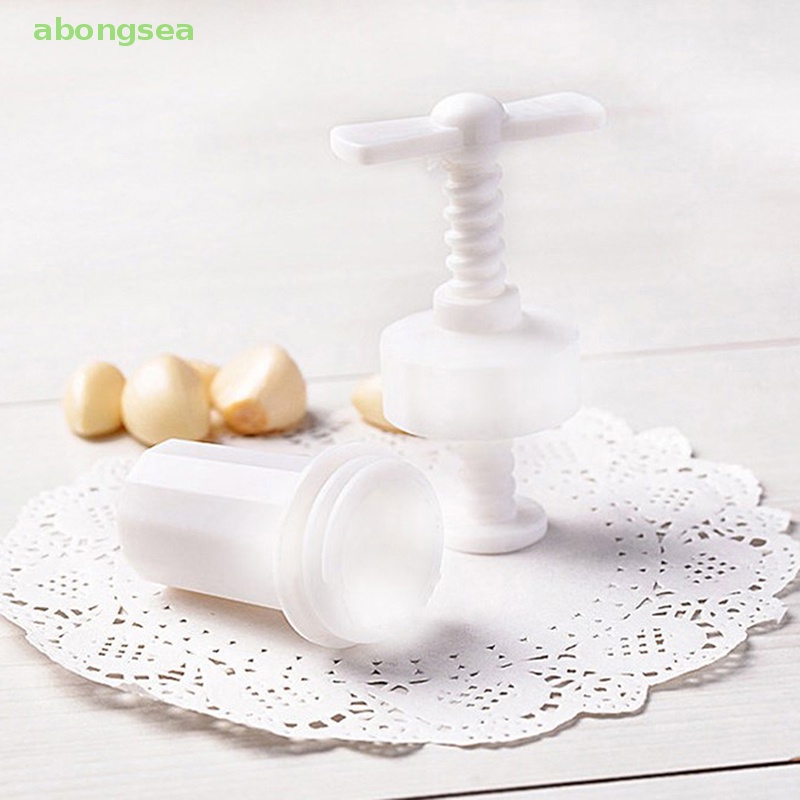 Abongsea Dụng Cụ Nghiền Tỏi Bằng Nhựa Dày Dặn Đa Năng Tiện Dụng Cho Nhà Bếp