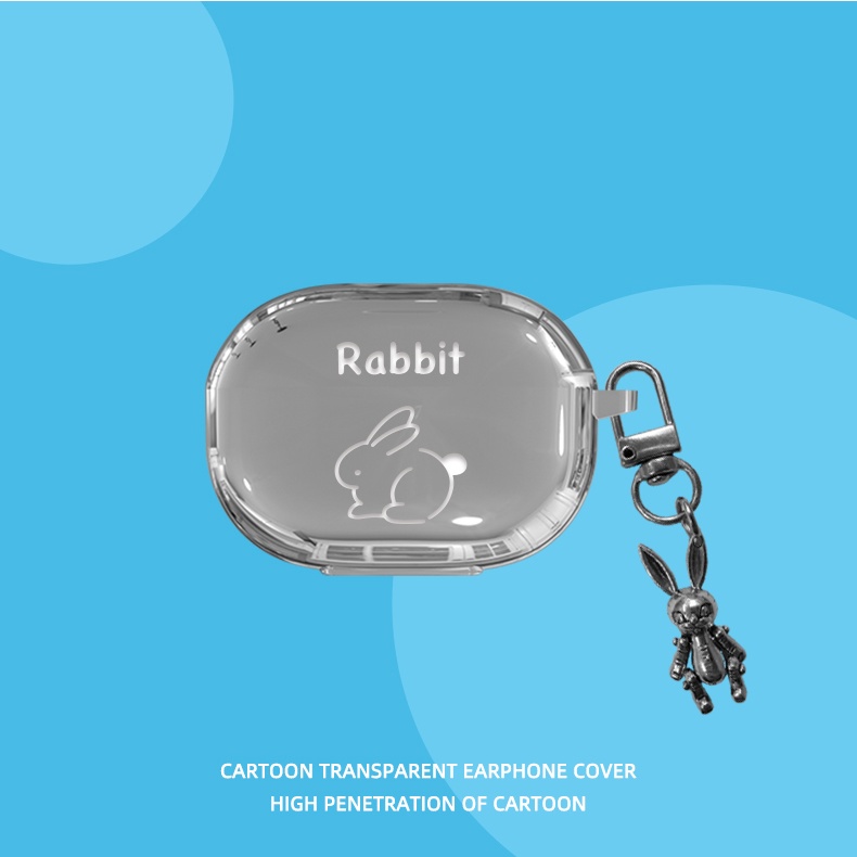 Vỏ Bảo Vệ Hộp Sạc Tai Nghe Redmi buds4 pro Bằng TPU Mềm Mạ Điện + Dây Đeo Chống Sốc Đơn Giản