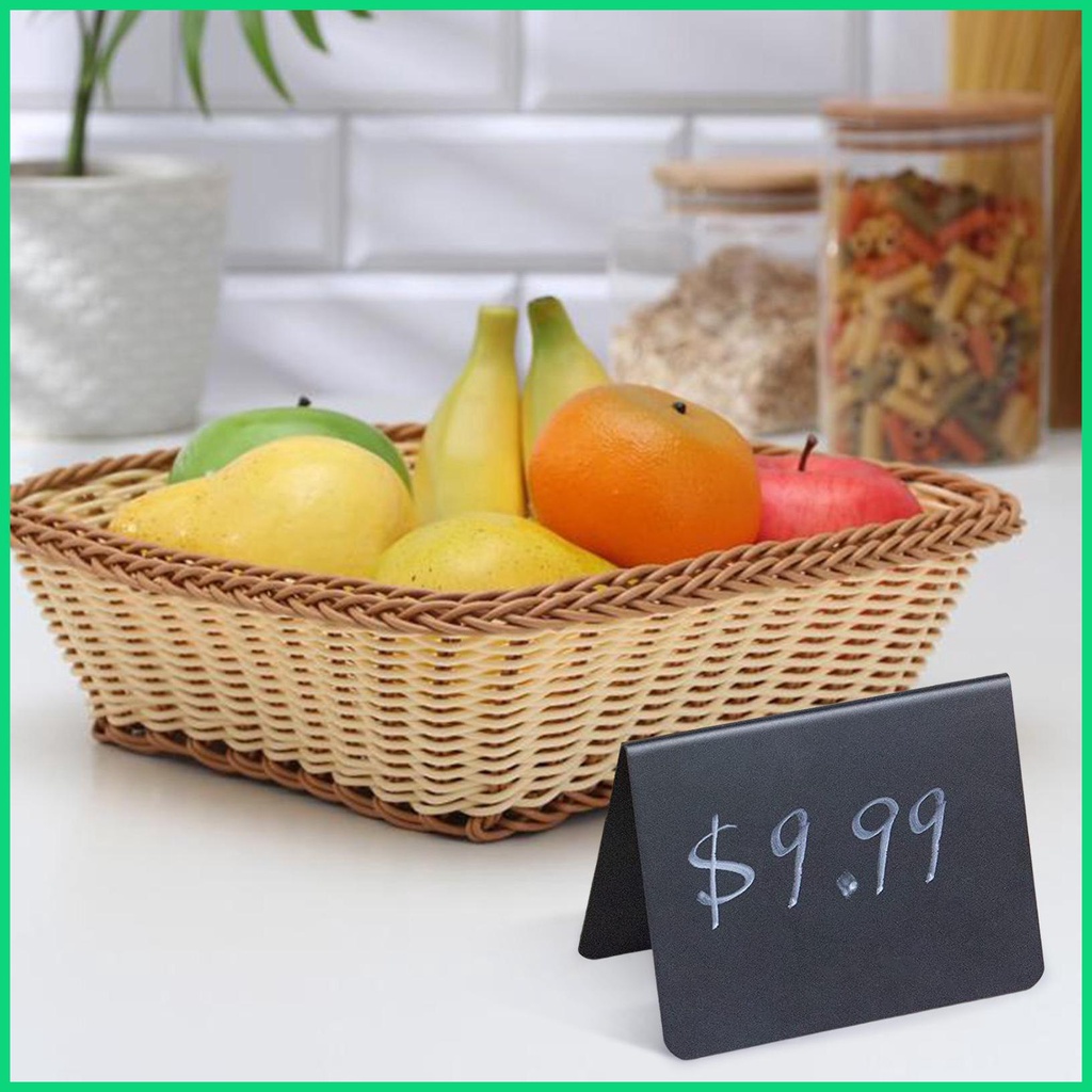 Bộ 20 Bảng Đen Viết Phấn Mini Dùng Trang Trí Các Bữa Tiệc