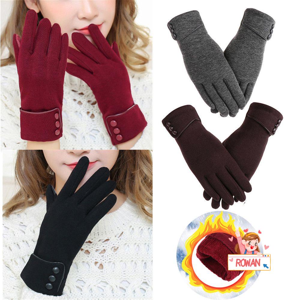 Găng Tay Giữ Ấm Mùa Đông Có Thể Chạm Màn Hình Cảm Ứng Dành Cho Nữ