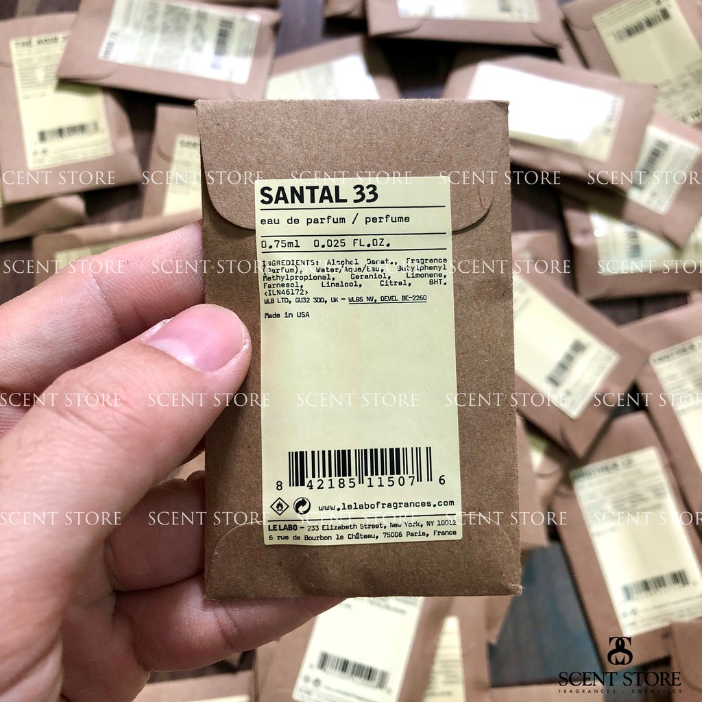 Vial chính hãng Nước hoa Le Labo S 33, A 13, Rose 31, The Noir 29,