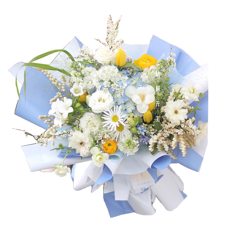 Set 1 / 5 Giấy Gói Quà Ouya Dày Hai Màu Chống Nước 19 Màu Sắc