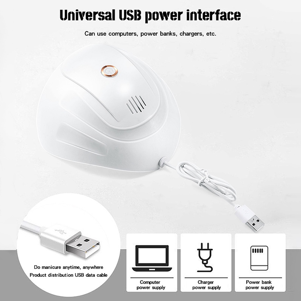 Đèn LED Sấy Khô Móng Tay Bằng Acrylic Công Suất Cao Chuyên Dụng