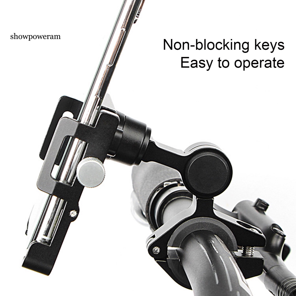 1 Bộ Giá Đỡ Điện Thoại Bằng Hợp Kim Nhôm Siêu Nhẹ Tiện Dụng Cho Xe Đạp MTB