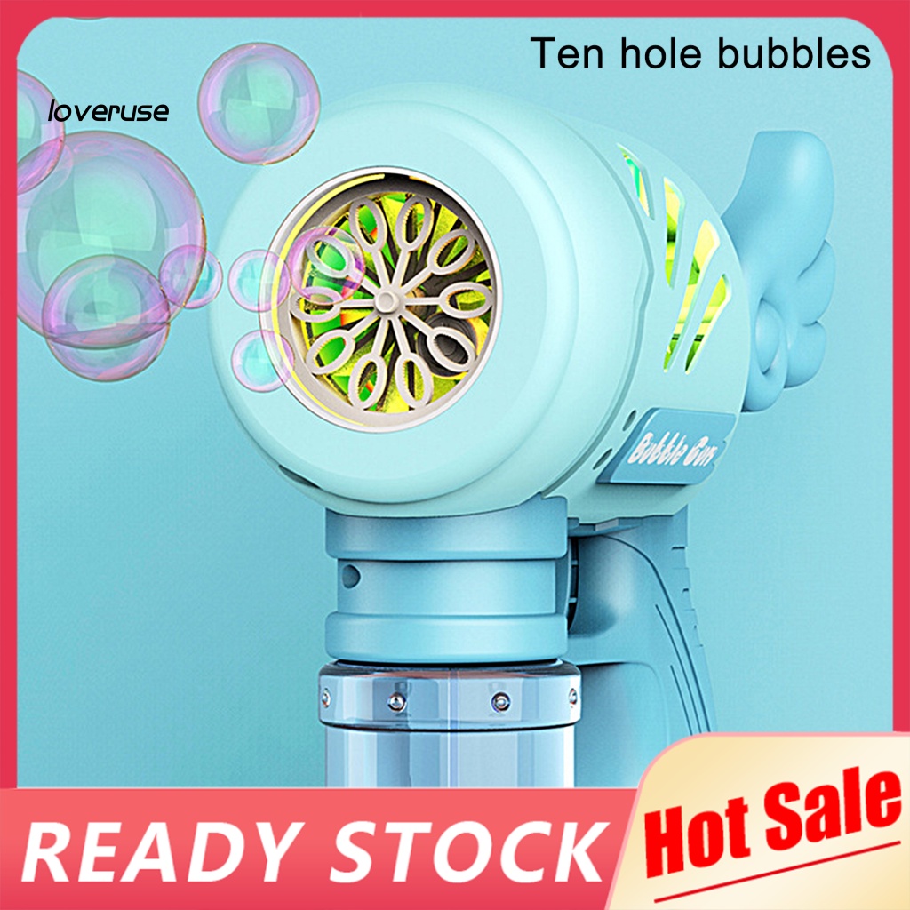 Đồ Chơi Thổi Bong Bóng 10 Lỗ Vui Nhộn