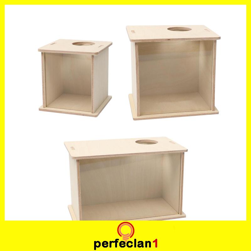 Hộp Tắm Bằng Gỗ Đào Phòng Tắm Cho Chuột Hamster Chinchilla