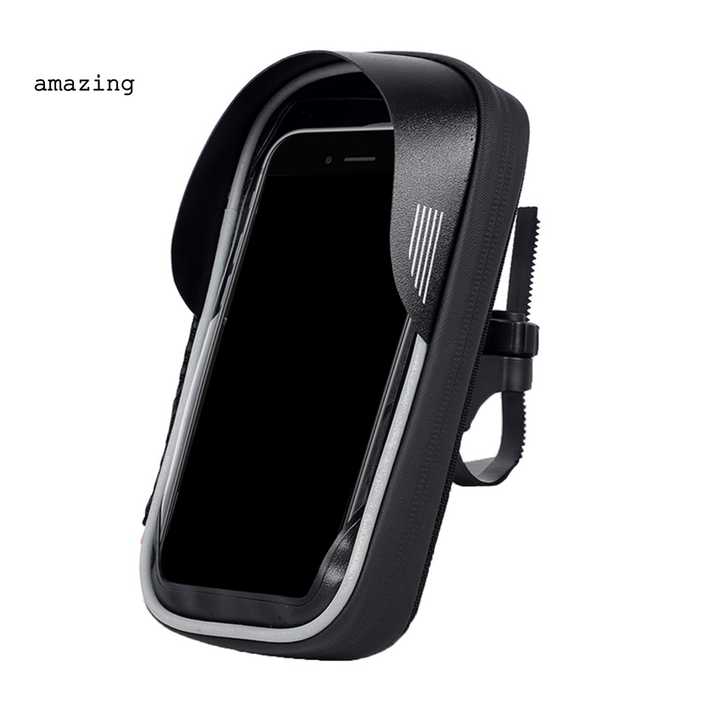 [AM] Túi Đựng Điện Thoại Di Động Dày Dặn Dễ Lắp Đặt Có Thể Xoay Gắn Khung Xe Đạp Ngoài Trời