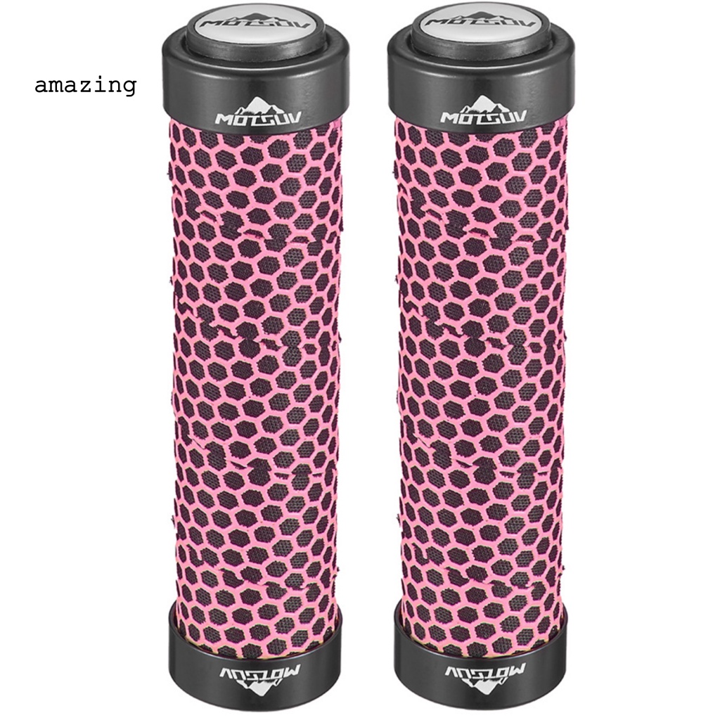 1 Cặp Đệm Silicone Gắn Tay Lái Xe Đạp Leo Núi Tiện Dụng