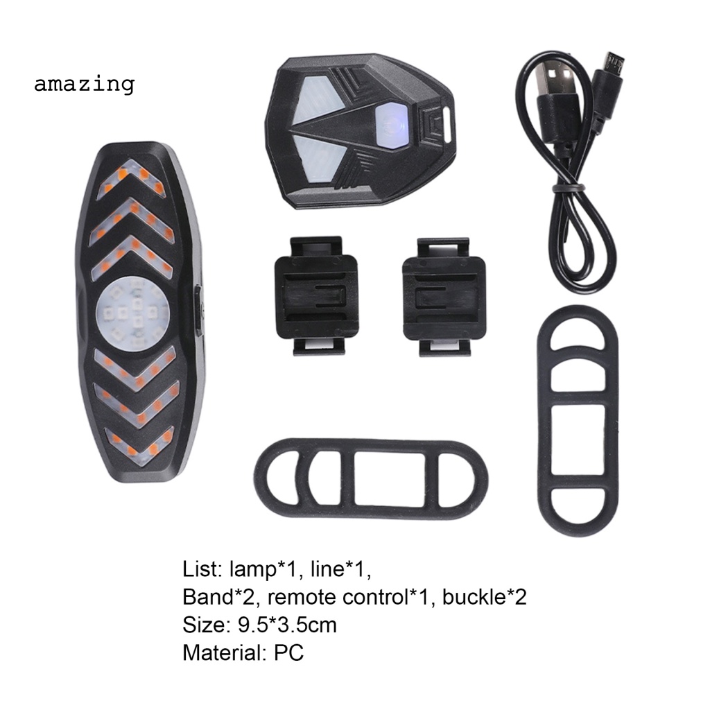 1 Bộ Đèn Đuôi Xe Biến Hình Không Dây Chống Sốc Có Điều Khiển Từ Xa