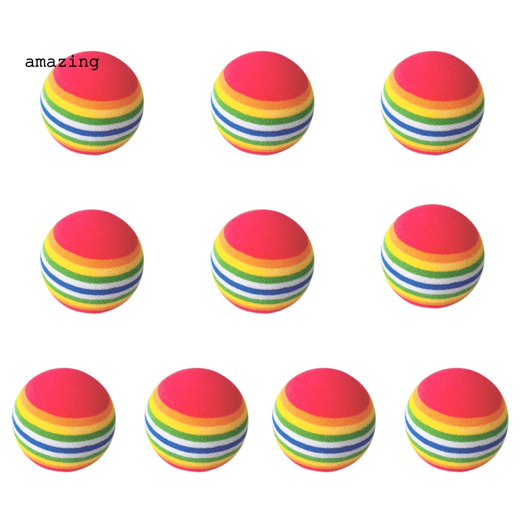 Bộ 10 Quả Bóng Golf Siêu Bền Tiện Dụng Cho Gia Đình