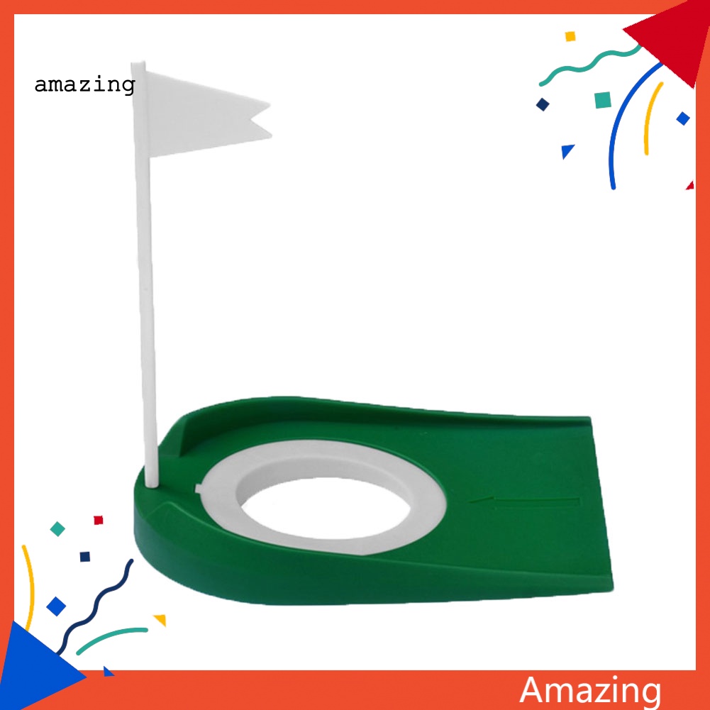 Cốc Đánh Golf Trong Nhà Có Lỗ Treo Cờ Hỗ Trợ Luyện Tập