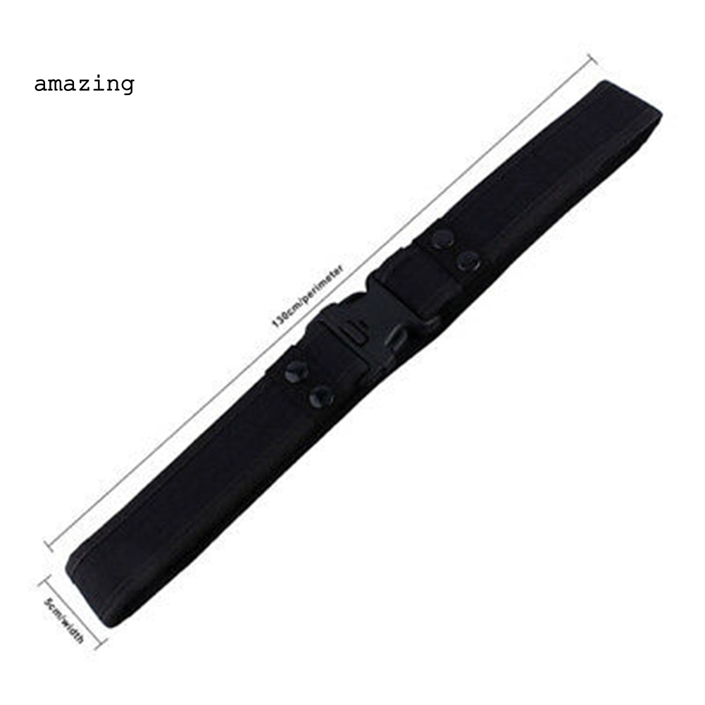 Thắt Lưng Thể Thao Bằng Vải Canvas Tháo Lắp Nhanh Có Khóa Cài Tùy Chỉnh