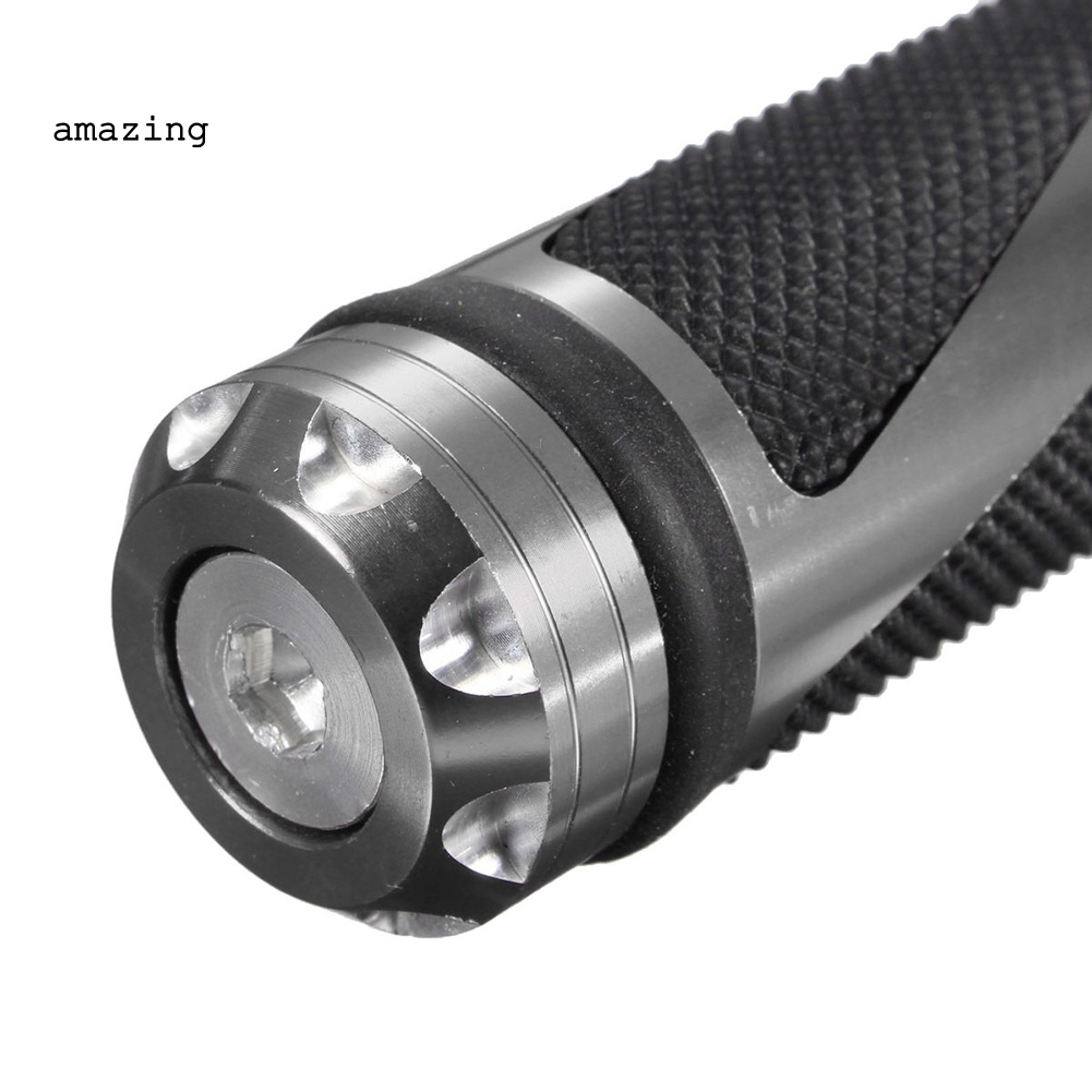 1 Cặp Vỏ Bọc Tay Lái Xe Máy Bằng Cao Su Và Nhôm Kích Thước 7 / 8 Inch