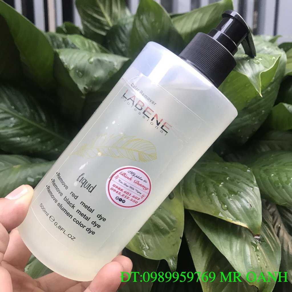 Gel chùi màu nhuộm dính da đầu Labene Silk Stain Remover 500ml