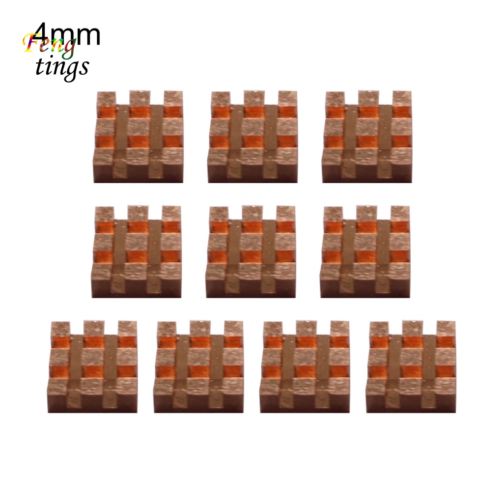 Set 10 Phụ Kiện Tản Nhiệt Bằng Đồng 2 / 3 / 4 / 6mm Cho RAM