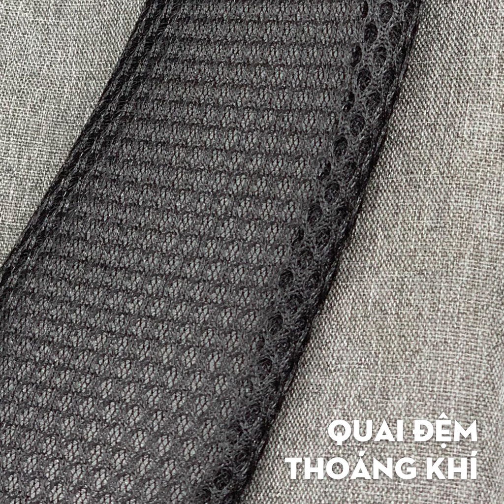 Balo đựng laptop GU BAG HCM, kiểu dáng công sở nhỏ gọn, túi đi làm, đi học cho học sinh, sinh viên nam nữ