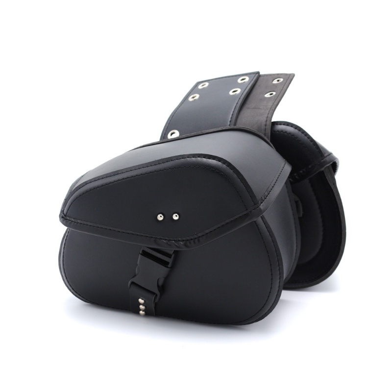 Set 2 Túi Da Đựng Đồ Gắn Yên Xe Mô Tô Harley Sportster 883 1200