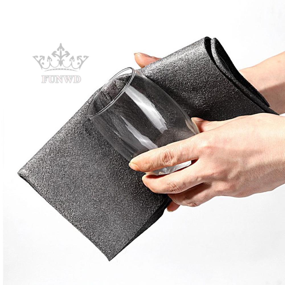 Bộ 5 Khăn Lau Kính Bằng Thép Không Gỉ Và Sứ