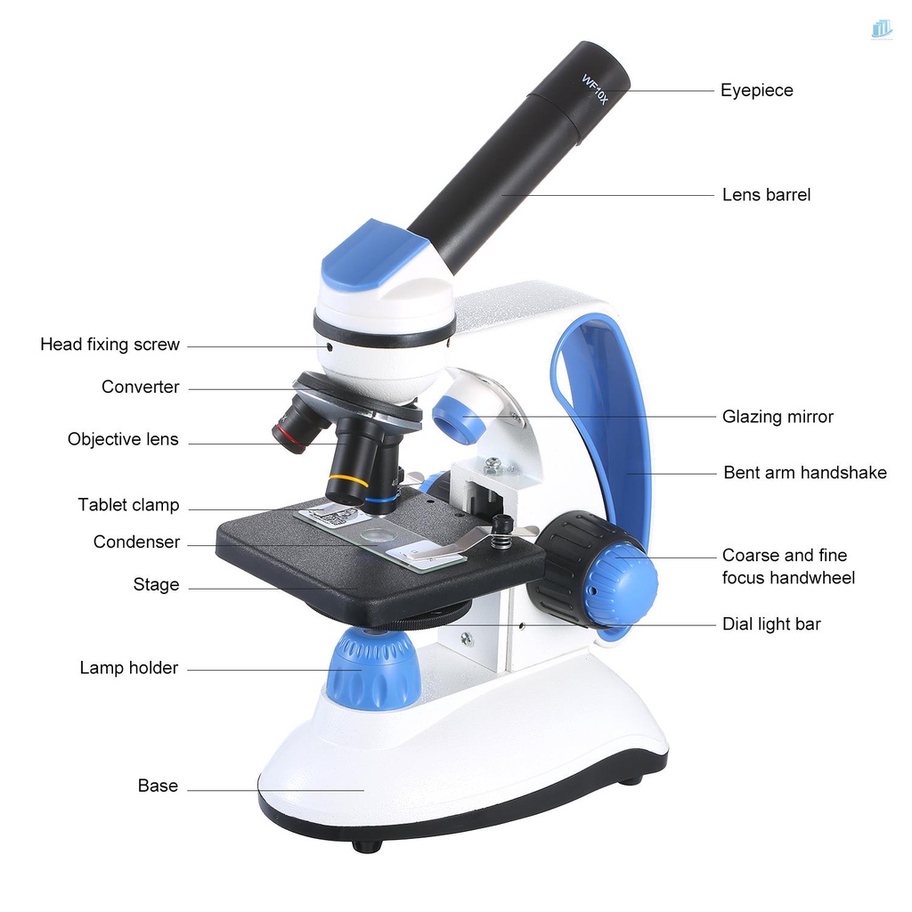 Bộ Kính Hiển Vi Thông Minh 10X 25X Góc Rộng 40X-1000X Độ Nét Cao Cho Trẻ Em
