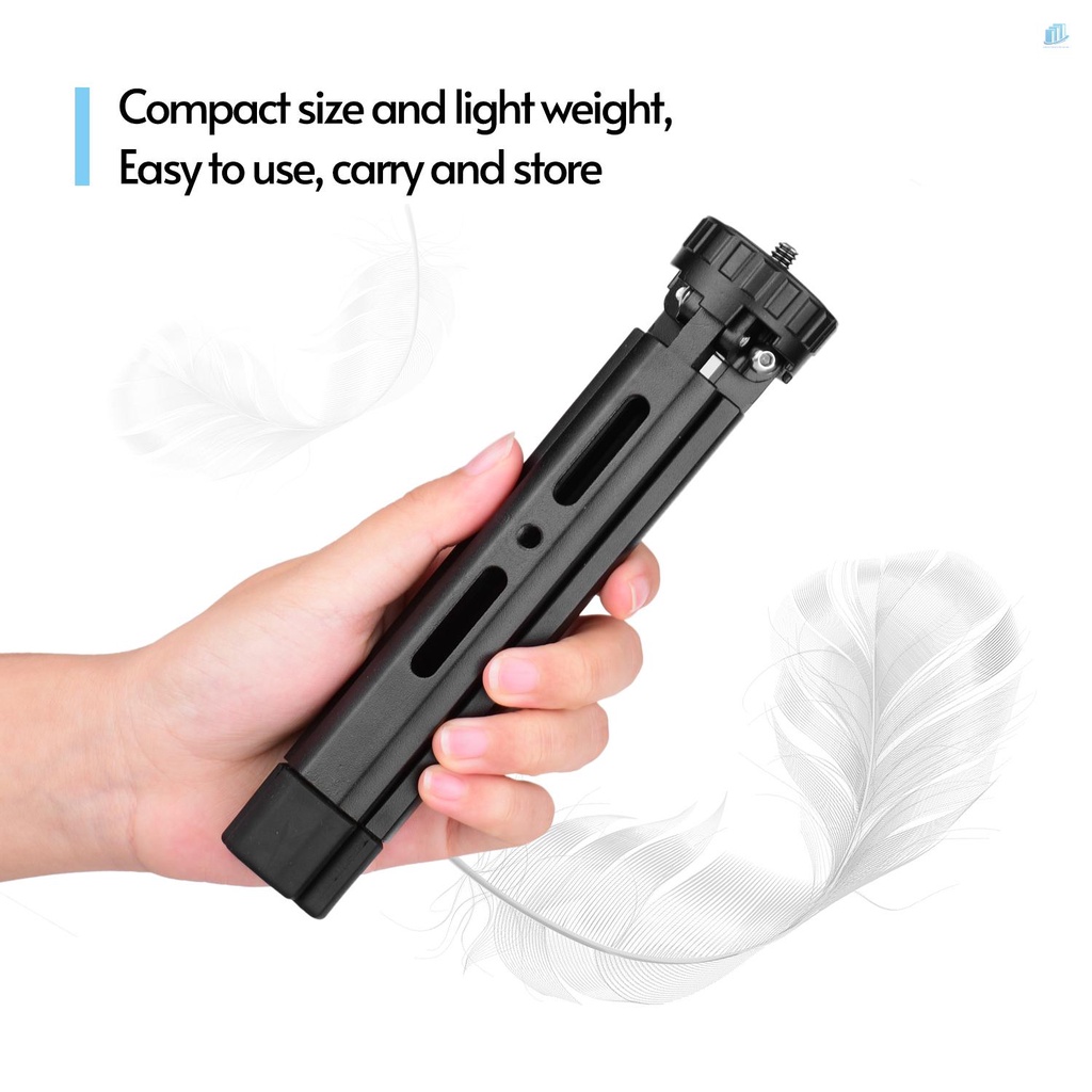 Giá Đỡ Ba Chân Gập Được Bằng Hợp Kim Nhôm Với Ốc Vít 1 / 4 Cho Máy Ảnh DSLR / Đèn LED Ổn Định Tải Trọng Lớn 15KG 15KG Chất Lượng Cao