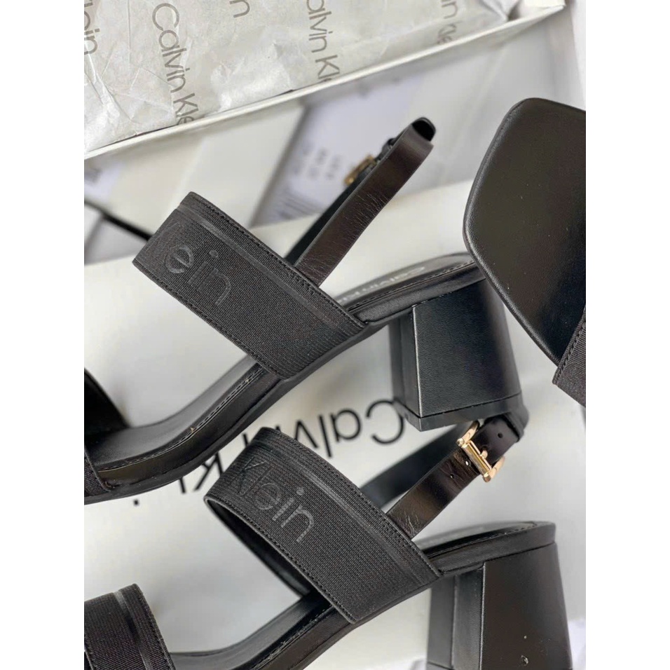 Sandal CK quai sau, gót trụ 5m