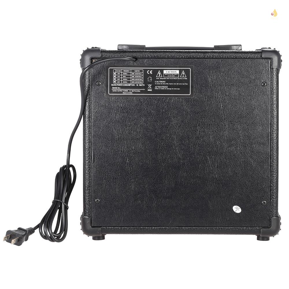 Bộ Khuếch Đại Âm Thanh Đàn Guitar Điện GM-215 15W Với Loa 3 Băng Tần EQ 5 "Chuyên Nghiệp