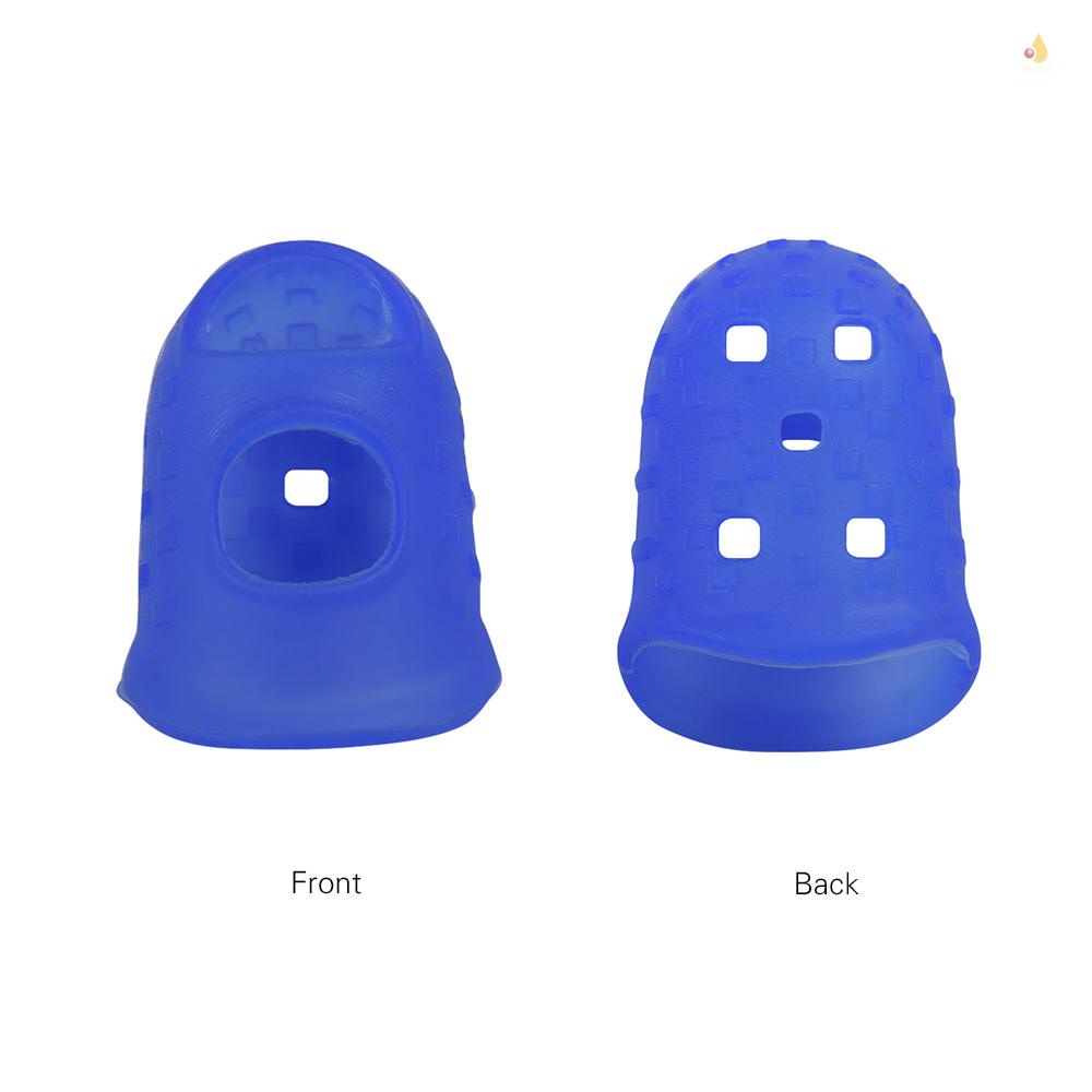 Set 6 Nút Bọc Ngón Tay Bằng Silicone Cho Đàn Ghita Ukulele (Giao Hàng Màu Ngẫu Nhiên)