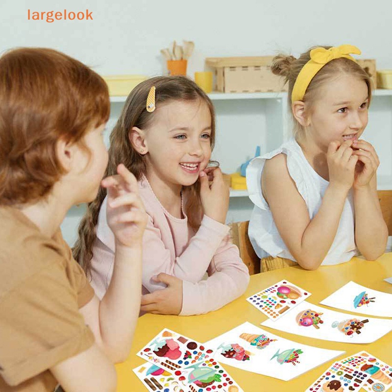 Set 6 / 12 / 24 Miếng Dán Trang Trí Bánh Cupcake DIY Xinh Xắn