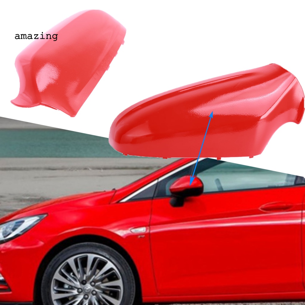 Ốp Gương Chiếu Hậu Hình Đôi Cánh Chất Liệu ABS Thân Thiện Với Môi Trường Dành Cho Vauxhall ASTRA MK5 2004-2009