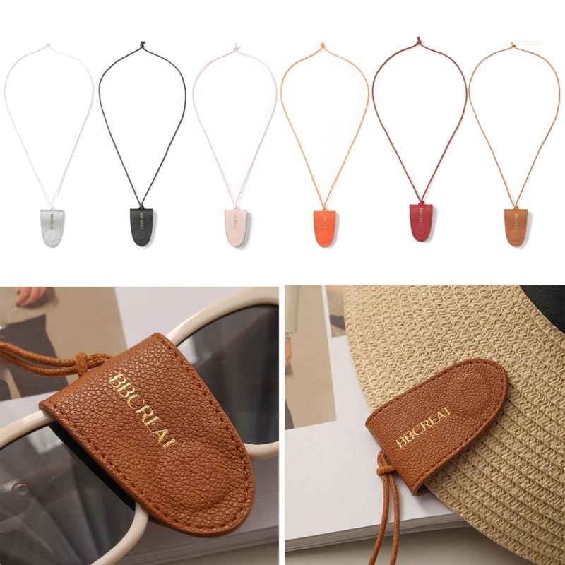 Dây PU Kẹp Kính Mát / Nón / Mắt Kính Chống Rảnh Tay Có Kẹp Nam Châm Cho Du Lịch Ngoài Trời