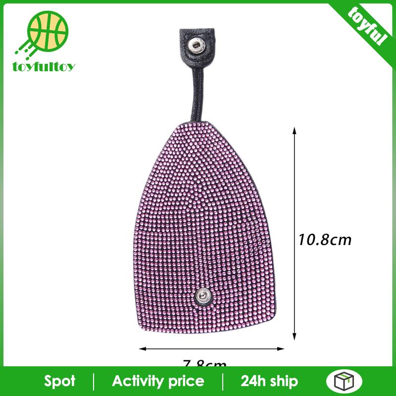 Vỏ Bảo Vệ Chìa Khóa Xe Hơi Lấp Lánh 10.8cmx7.8cm Dành Cho Nữ