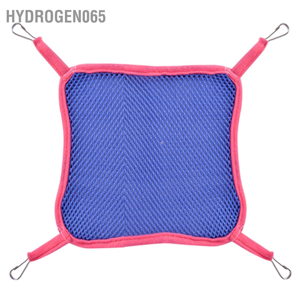 Hydrogen065 Lồng Thú Cưng Võng Vải Lưới Mềm Mại Thoáng Khí Hamster Treo Giường Có Móc Kim Loại Cho Chuột Lang Sóc