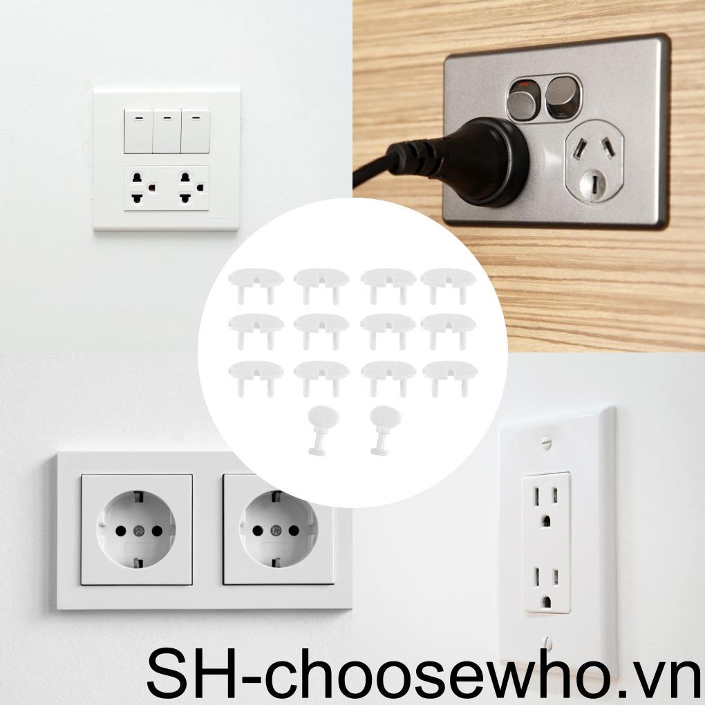 Set 44 Vỏ Bọc Ổ Cắm Điện Bảo Vệ An Toàn Cho Bé