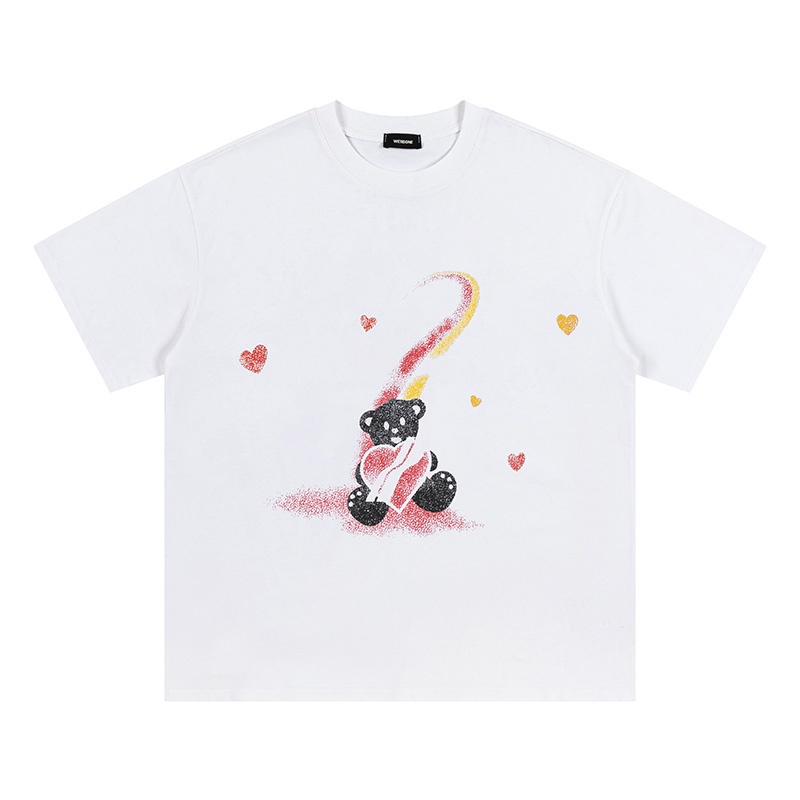 Áo Thun Cotton Tay Ngắn Plus Size Unisex